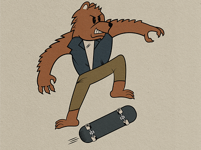 Skater Bear