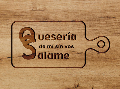 Queseria de mi sin vos Salame Logo branding design graphic design illustration logo rebranding