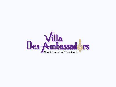 villa des ambassadors logo logo morocco