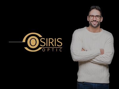 OSIRIS Optic branding graphic design logo optical