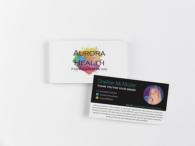 Shelbie McAllister Business Card Design