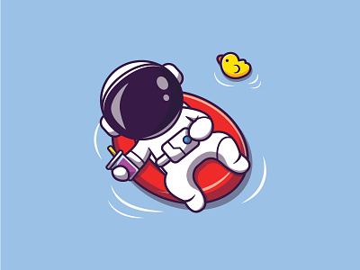 Astronaut illustration