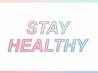 Stay Healthy 2021 affinity designer gradient health rebound resolution stay healthy