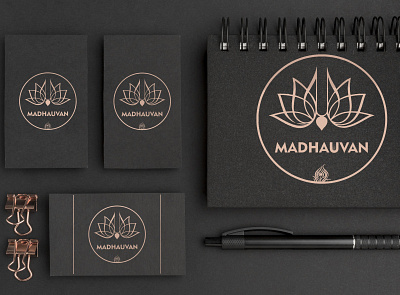 Branding Design - Madhuvan Collections 3d animation graphic design logo motion graphics ui