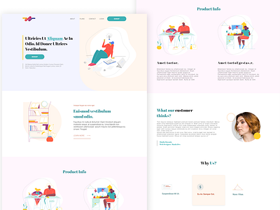 Reatha | Landing Page Design