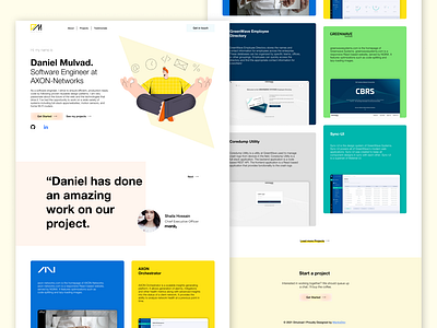 Dmulvad | Portfolio Website Design