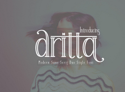 Aritta calligraphy font design font duo font script font style fonts typeface typography