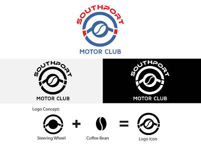 SouthPort aut automotivecar automotivelogo branding car carlogo design flat graphic design logo logo designer logodesign minimal modernlogo tech logo typography