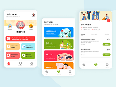 Pet Care App Design