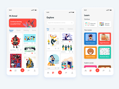 Shillu - Illustration Community App