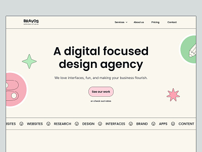 Landing Page - Studio Bravos