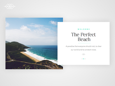 Day 008 | The Perfect Beach UI Card