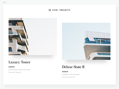 Project Layout - 2 columns app blue design gradient interface product ui ux web web design