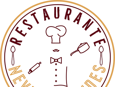 logo emblema ilustração logo project restaurant