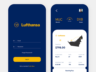 Lufthansa App 1