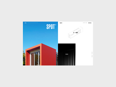SPOT - дизайн-концепция сайта