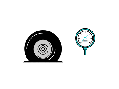 Pressure air control gauge pneumatic pressure pump tire value