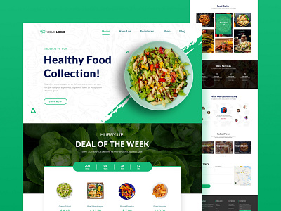 Food Landing Page