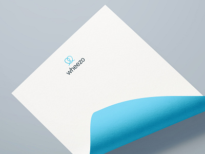 wheezo branding - letterhead branding design icon logo minimal type