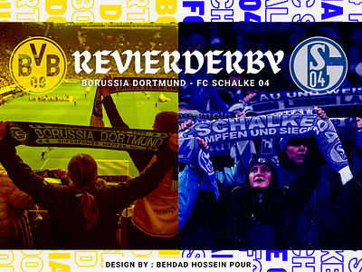 Revierderby bundesliga design revierderby soccer