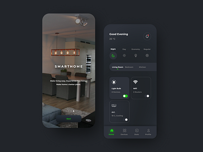 UI design - Smart Home App