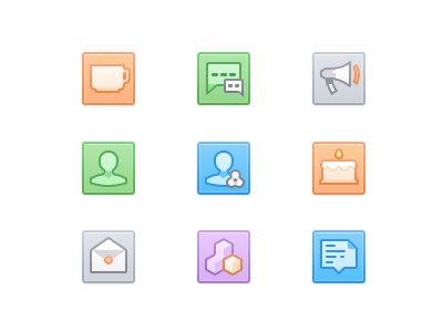 Icons For Messagebox birthday box friend icon invite message new