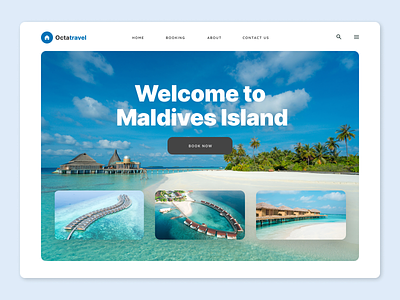 Maldives Landing Page