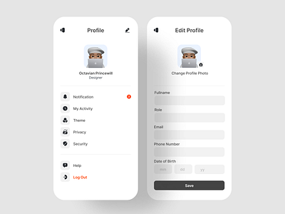 User Profile app apps branding daily ui dailyui ui web uidesign app design design ui web dailyui logo app illustration mobile mobile app ui uiux user ux web3