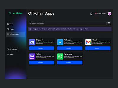 Defi - Off-chain Apps integration