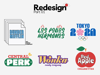 Redesign branding design illustration logo