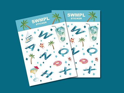 SWMPL font sticker