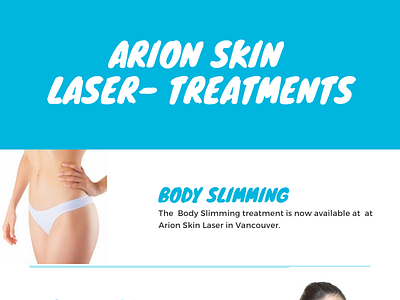 Arion Skin Laser Treatments Vancouver