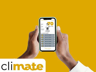 Climate: a mobile weather app concept