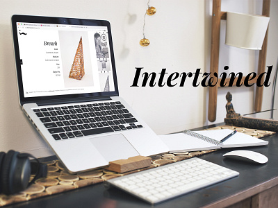 Intertwined, a Gallery Style Museum Microsite