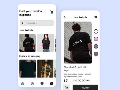 Fashion Mobile App app apparel brand cart clothing design e commerce fashion ios minimal mobile models outfit pastelcolors shop typography ui ux