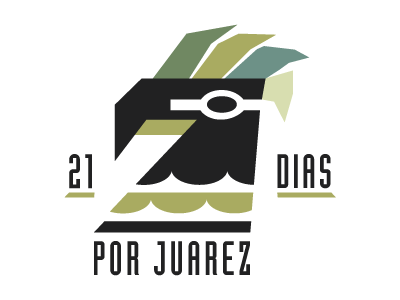 21 Dias por Juarez graphicdesign logo