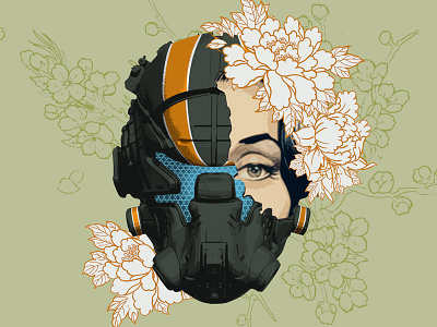 FemmePilot banner gamergirl illustration respawn titanfall titanfall2 xbox xboxone