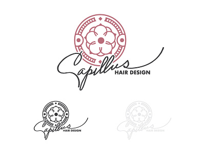 Capillus brand capillus design graphicdesign hair logo mark rosemetal studio