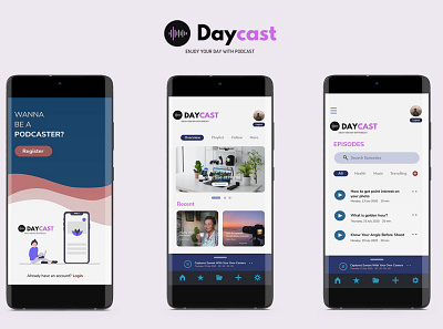 Aplikasi Daycast - Podcast