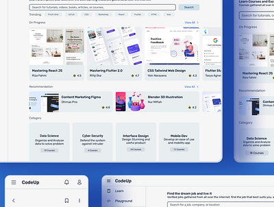 Codeup : Developer Learning Resource Web app interactiondesign productdesigner ui uidesign uidesigner uiux ux uxdesign uxdesigner webapp webdesign