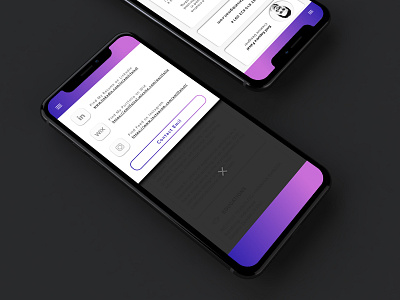 Mobile App porfolio ui ux