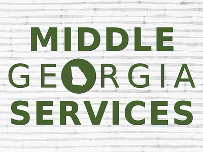 Middle Georgia Services Logo brand design brand identity branding design logo logo design typography vector
