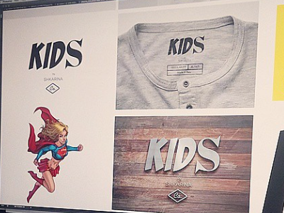 Kid's by Shkarina Branding for Fashion Designer branding design logo