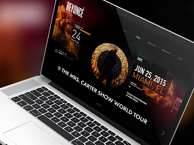 Beyonce Dribbble 1 beyonce design famous rnb stars ui web