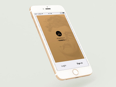 Barber App app barber ui. design