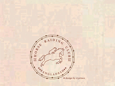 Horse Club Logo Design (design by rj prince)