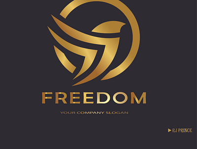 Freedom Logo Design (design by rj prince ) branding design icon illustration logo