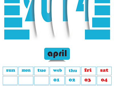 Calendar Design (design by rj prince ) calendar design