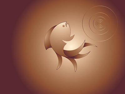 Golden Ratio Fish Logo Design (design by rj prince)