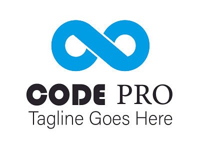 Code Pro Logo Design (design by rj prince) branding design icon logo